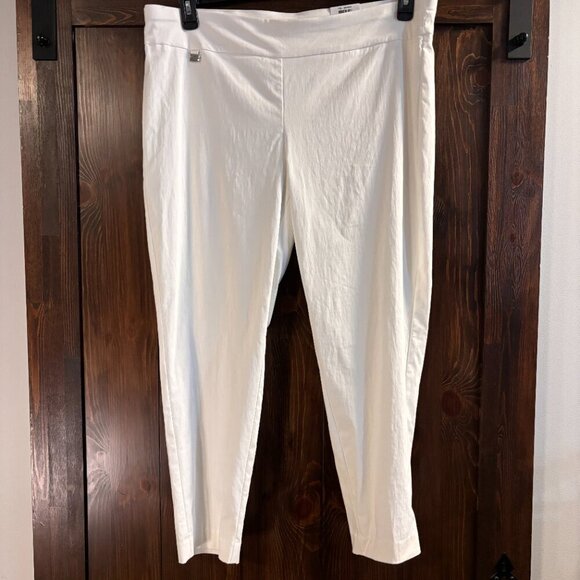 Alfani Women's Size 20WP Plus & Petite White Pull-On Skinny Dress Pants NWT - Picture 4 of 6